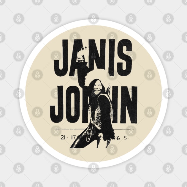 Janis Vintage Magnet by Hey Daddy Draws